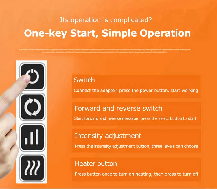 Ningdeccrius CF-12 Shiatsu Heating Vibration Electric Blood Circulation Air Compression Calf SPA Foo Leg Massager with Heat