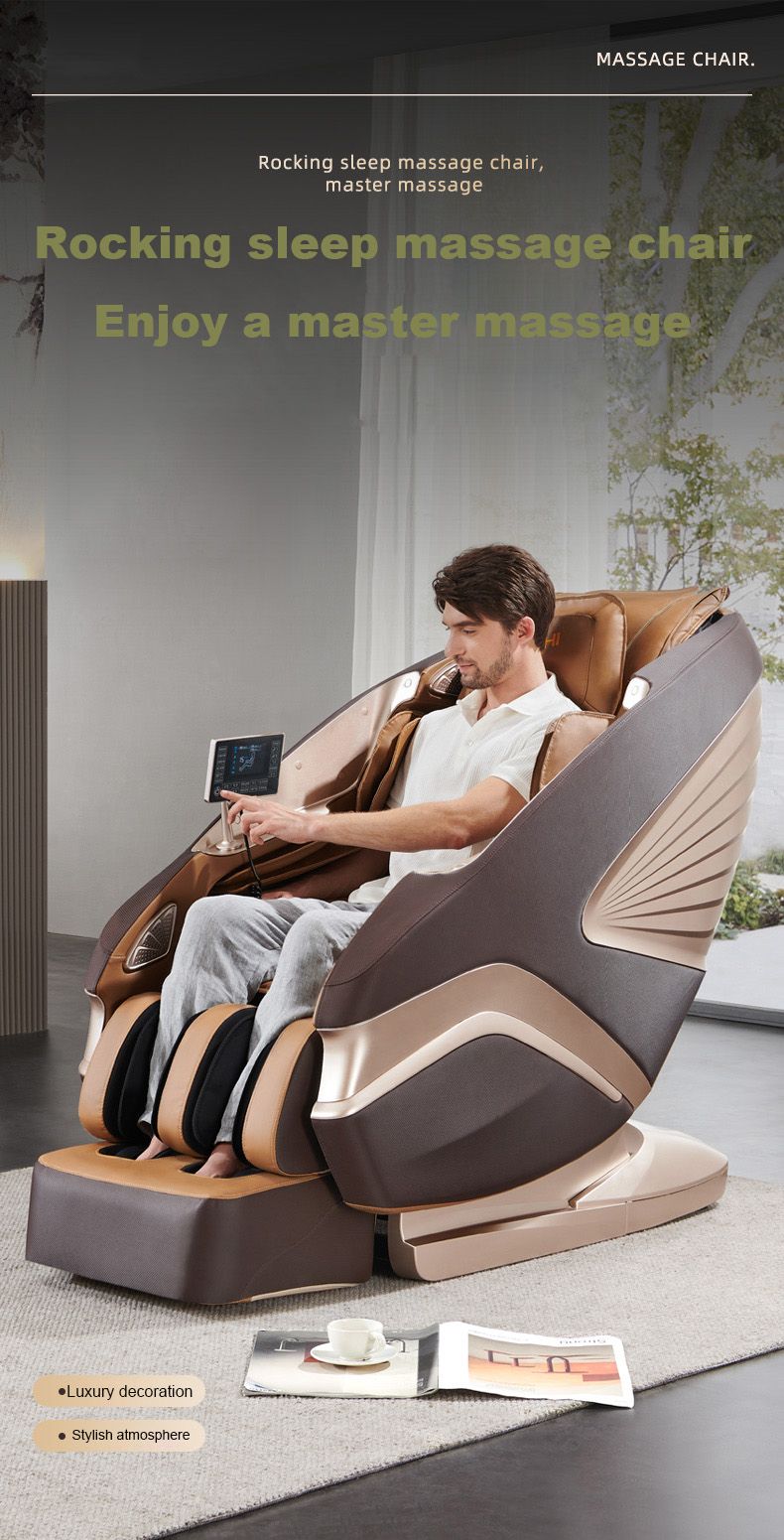 Ningdecrius Best 4D Zero Gravity Full Body SL Track Electric Luxury Office 3D Recliner Folding Shiatsu Cheap Price Massage Chair