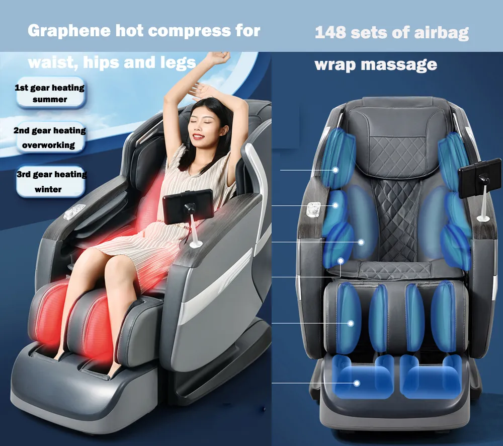 OEM Available Luxury Full Body Shiatsu Massage chair