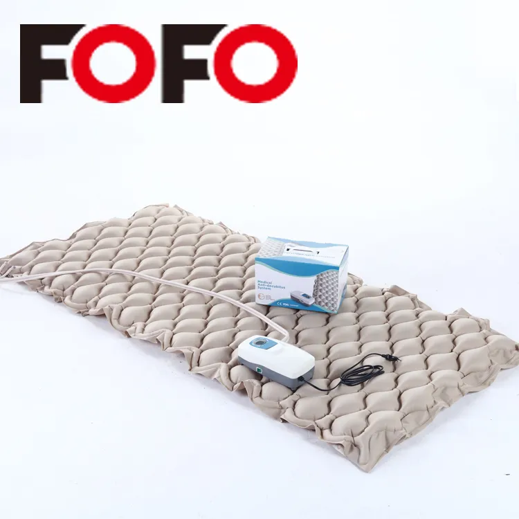 OEM Custom High Quality Double Airway Circulation Fluctuating Health Home Care Ripple Air Mattress for Bedridden Patient