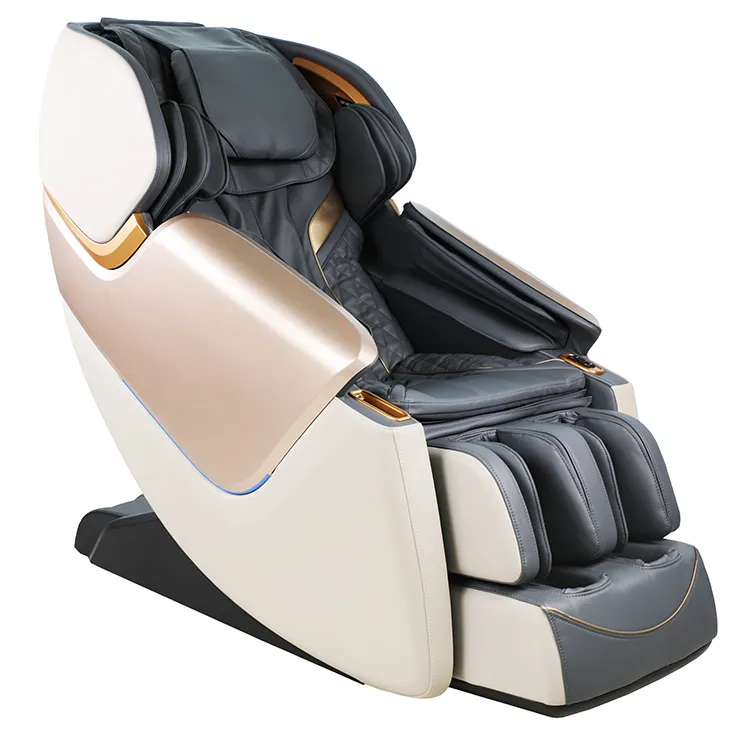 Premium Modern SL Track Electric 3D Full Body Airbags Zero Gravity Professional Boss Leather 4D Massage Chair
