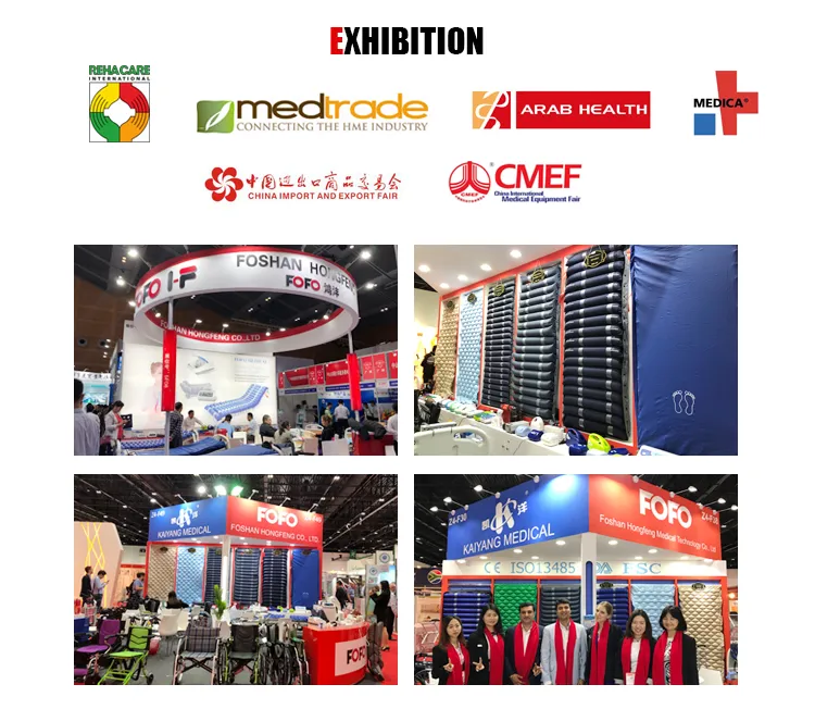 Pressure Relief Air Pump Hospital Anti Bedsore Foam Bubble Inflatable Medical Air Bed Mattress