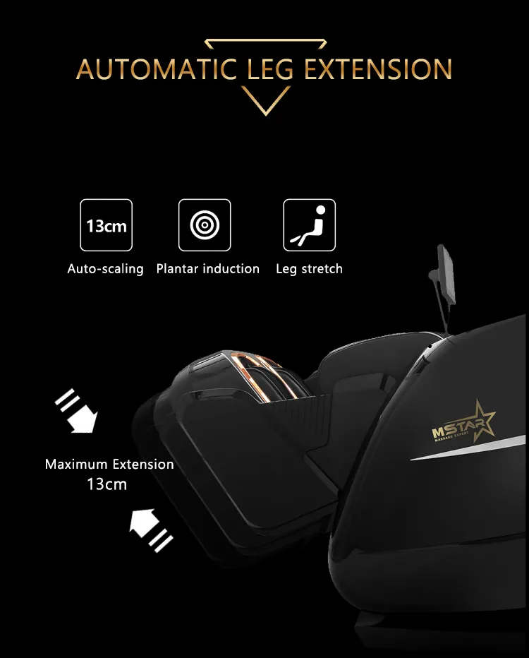 Salon Relaxing Body Care Boss Massage Chair 4D Zero Gravity