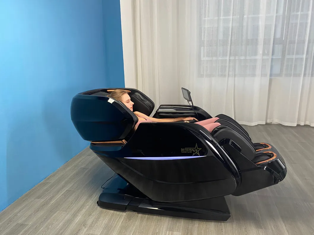 Salon Relaxing Body Care Boss Massage Chair 4D Zero Gravity