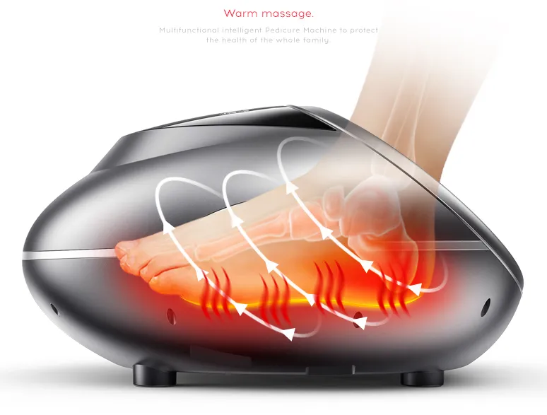 Scraping Rolling Kneading Whole Feet Air Bag Wrapped Squeezing Massage Foot Massager