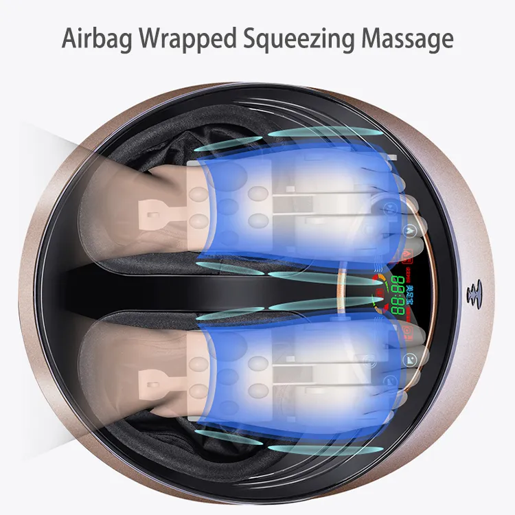 Scraping Rolling Kneading Whole Feet Air Bag Wrapped Squeezing Massage Foot Massager