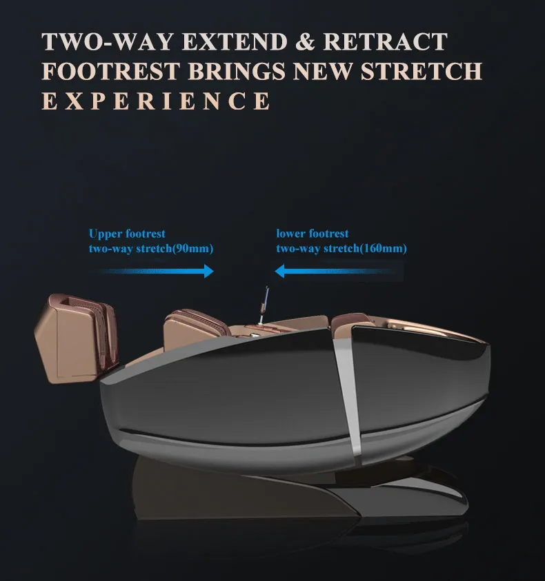 Super Deluxe Home Use 4D Zero Gravitty Massage Chair Shiatsu