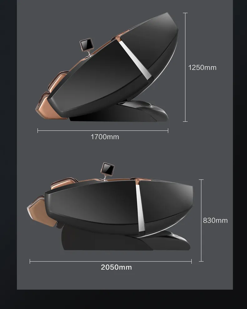 Super Deluxe Home Use 4D Zero Gravitty Massage Chair Shiatsu