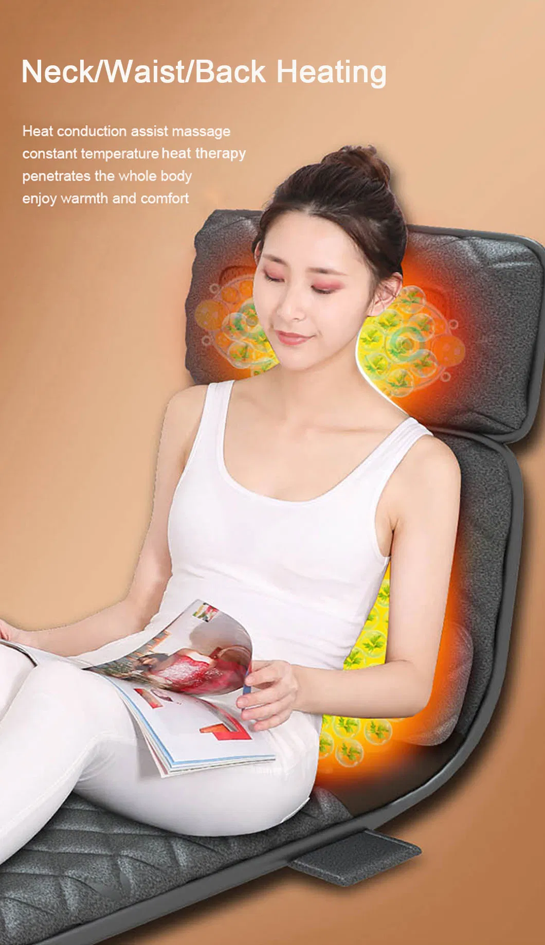 Thai Thermal Modern Bed Folding Massage Bed with Storage Massage Functions