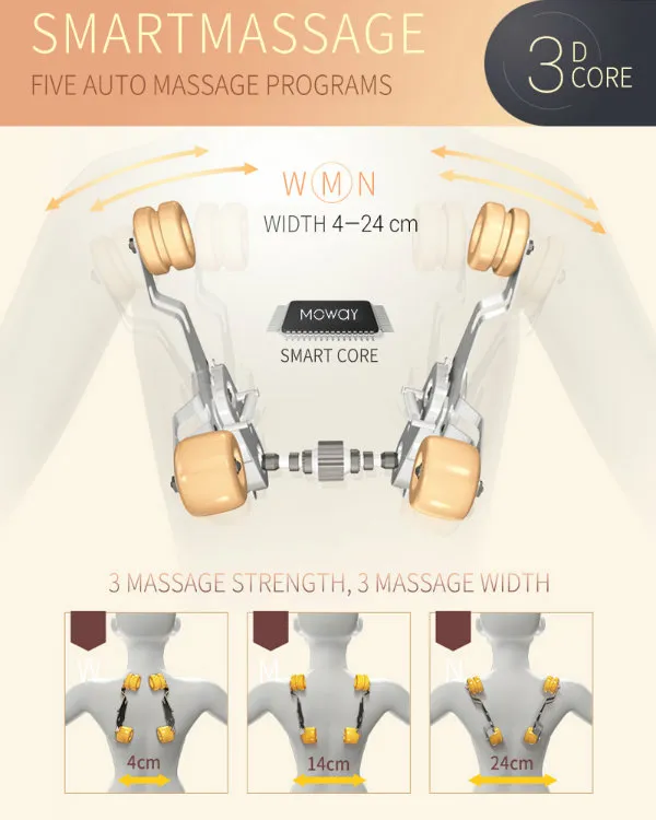 Wholesale Best 3D S-Track Shiatsu Massage Chair, MW-M880