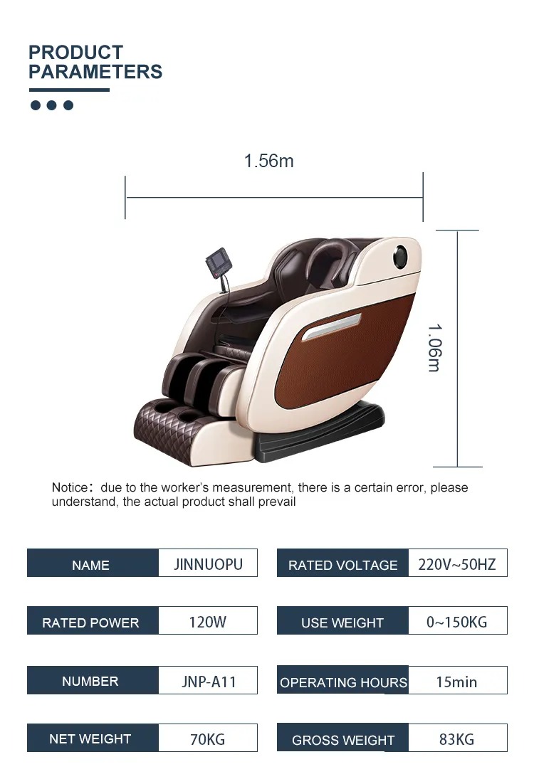 Wholesale Heated Full Body Massage Chair Zero Gravity High-Quality 8902A Massage Chair Electric Massage Chair for Home Full Body Massage Chair